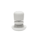 Brabantia Soap Dispensing Dish Brush Light Grey - Image 01