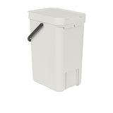 Brabantia Sort & Go Waste Bin 12 Litre Light Grey - Image 05