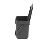 Brabantia Waste Bin Sort & Go 3 Litre Grey - Image 03