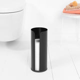 Brabantia Toilet Roll Dispenser Matt in Black - Image 04