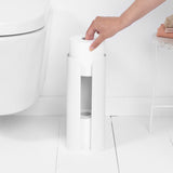 Brabantia Toilet Roll Dispenser in White - Image 04