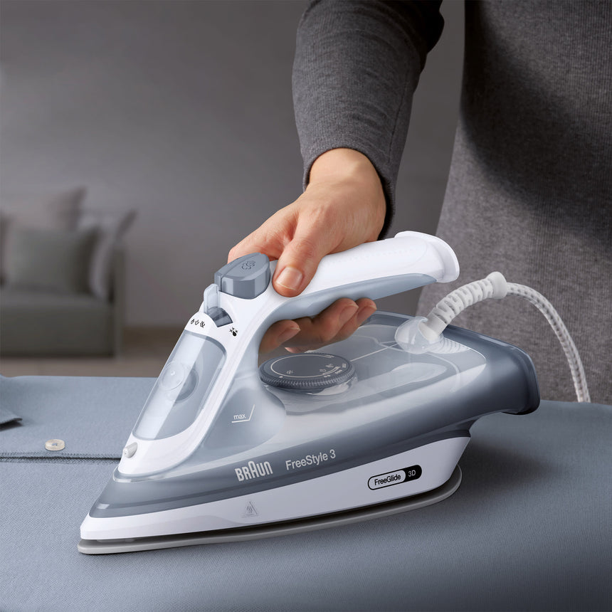 Braun FreeStyle 3 FI3164GY Steam Iron Grey/White - Image 04