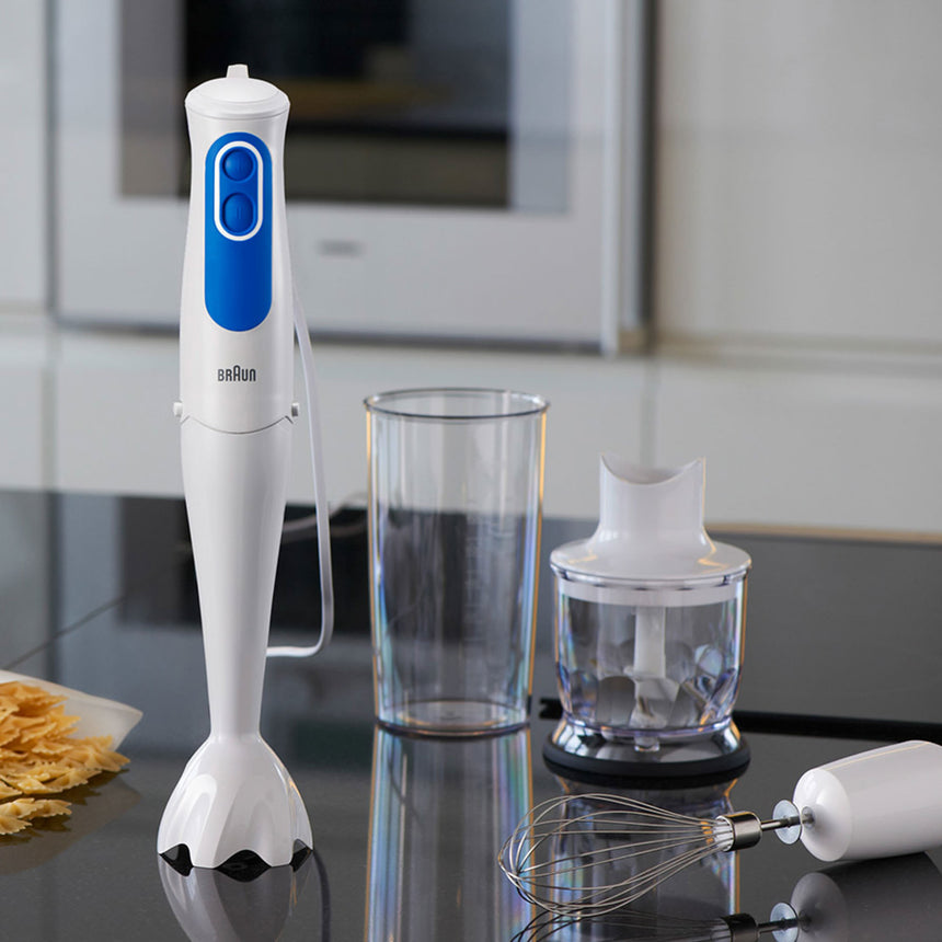 Braun MultiQuick 3 MQ3025WH Hand Blender in White - Image 02