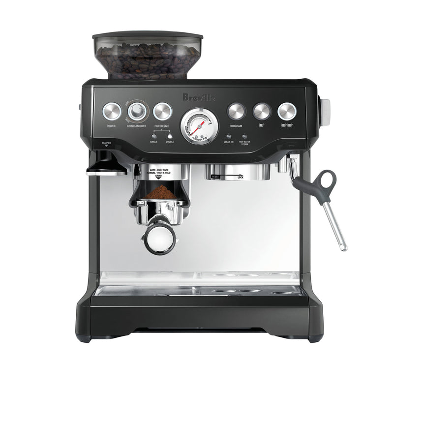 Breville The Barista Express Espresso Machine in Black Sesame - Image 01