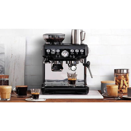 Breville The Barista Express Espresso Machine in Black Sesame - Image 02