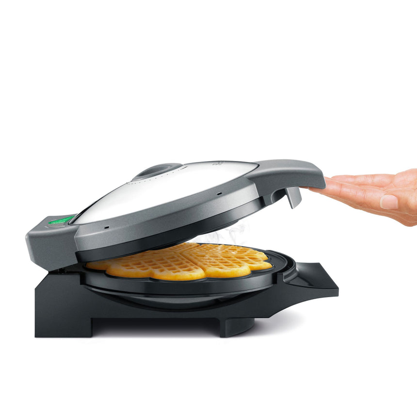 Breville The Crisp Control Waffle Maker Brushed Stainless Steel - Image 02