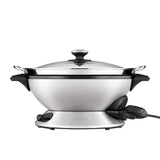 Breville The Hot Wok & Steam 51cm Brushed Stainless Steel - Image 01