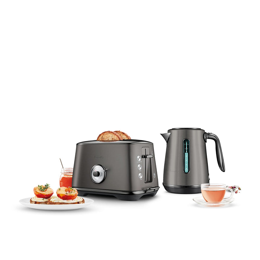 Breville The Luxe Duo Toaster and Kettle Noir Bundle - Image 02