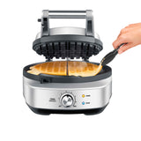 Breville The No Mess Waffle Maker Brushed Stainless Steel - Image 02