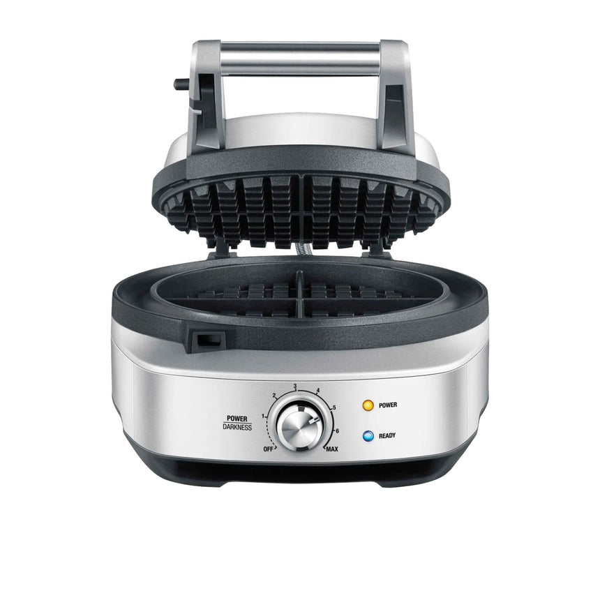 Breville The No Mess Waffle Maker Brushed Stainless Steel - Image 03