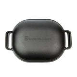 Brunswick Bakers Seasoned Cast Iron Bread Baking Pan 39x26cm - Image 02