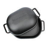 Brunswick Bakers Seasoned Cast Iron Bread Baking Pan 39x26cm - Image 03