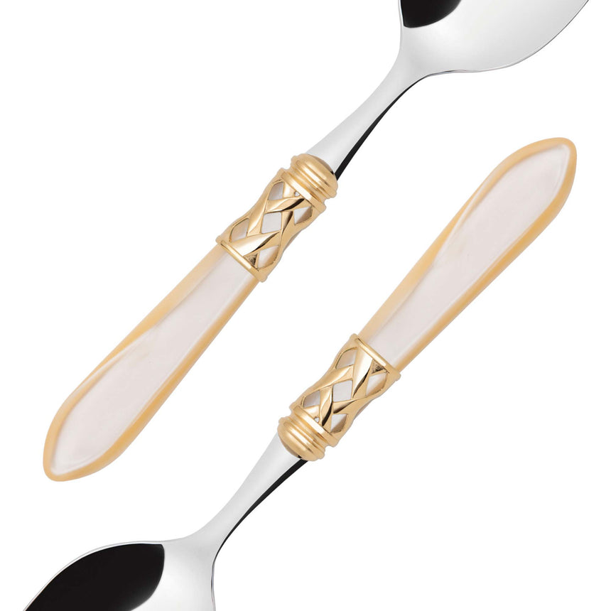 Bugatti Aladdin Salad Server Set 2pc Ivory - Image 02