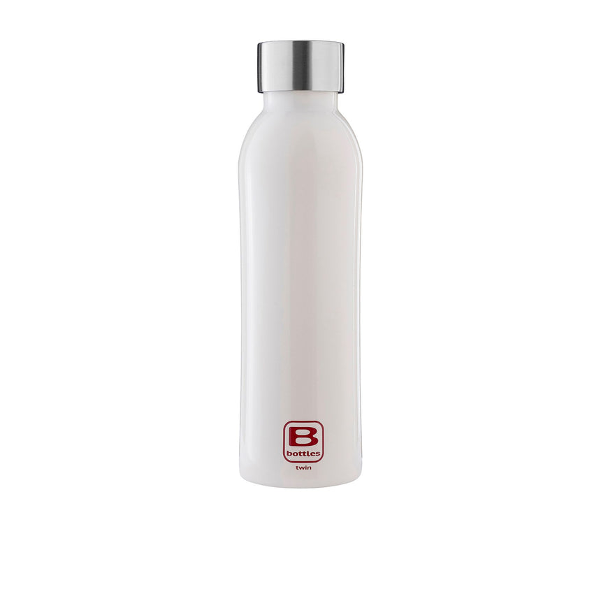 Bugatti B Bottle Double Wall Insulated Drink Bottle 500ml White - Image 01