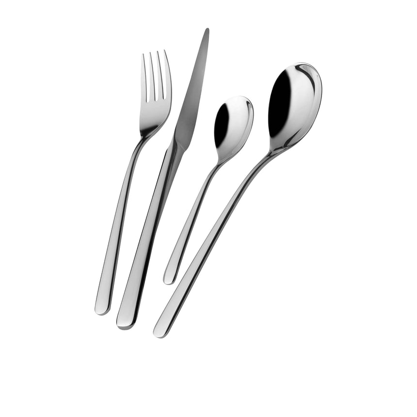 Bugatti Esedra Cutlery Set 24pc Silver - Image 01