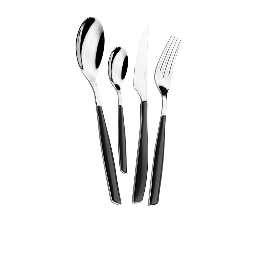 Bugatti Glamour Cutlery Set 24pc Black Piano - Image 01