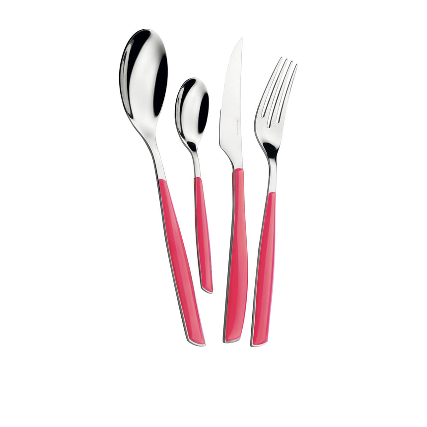 Bugatti Glamour Cutlery Set 24pc Pink Paradise - Image 01