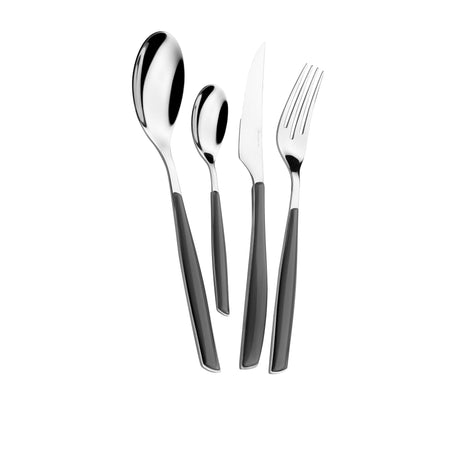 Bugatti Glamour Cutlery Set 24pc Smokey Black - Image 01