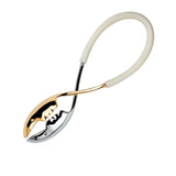 Bugatti Kiss Salad Tongs 28cm White/Gold - Image 01