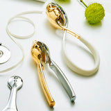 Bugatti Kiss Salad Tongs 28cm White/Gold - Image 03