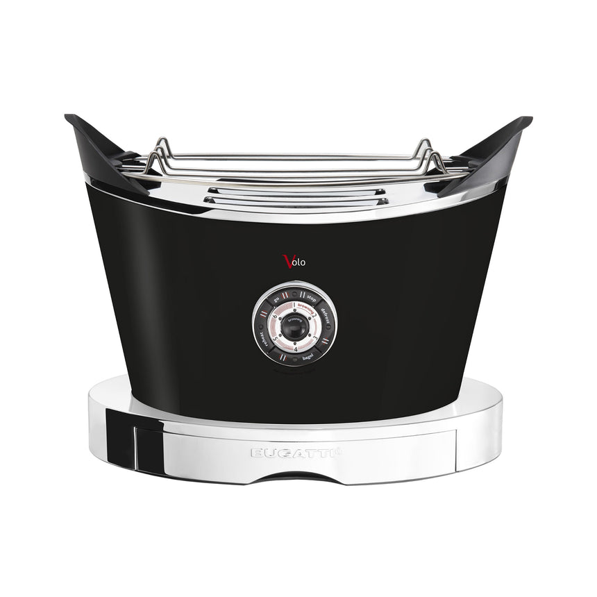 Bugatti Volo 2 Slice Toaster Black - Image 01