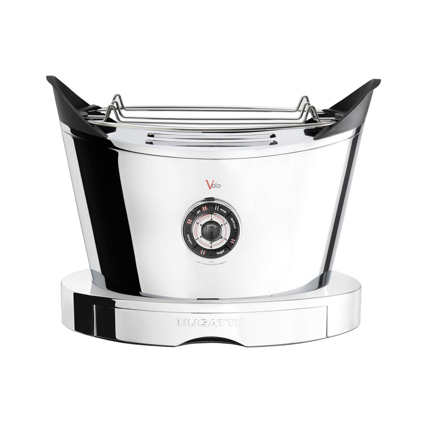 Bugatti Volo 2 Slice Toaster Chrome - Image 01