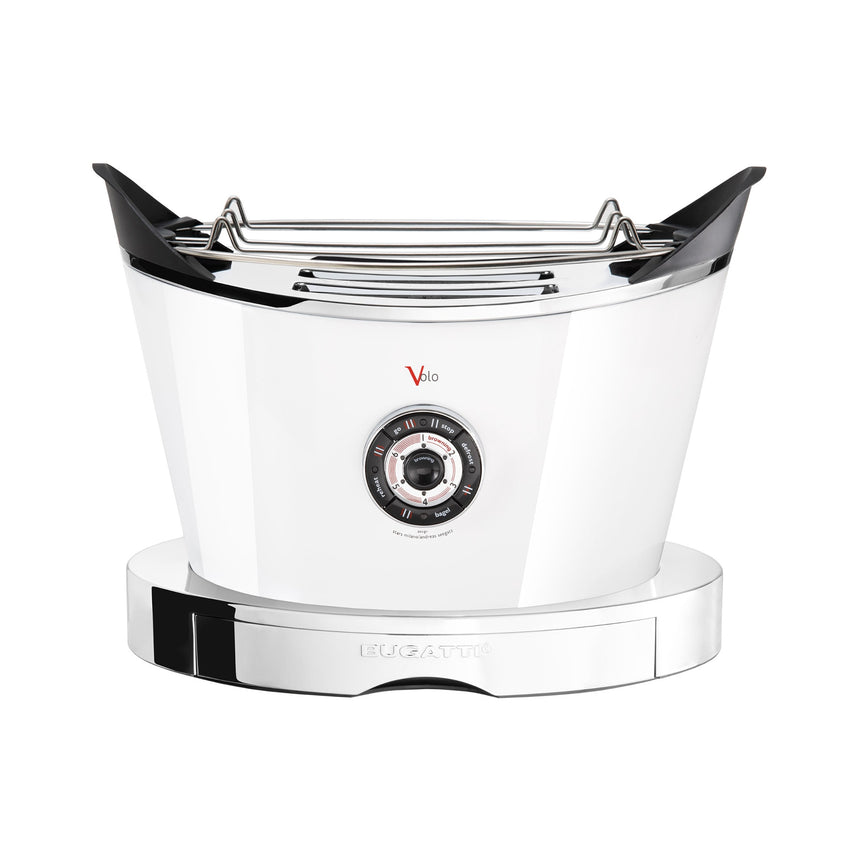 Bugatti Volo 2 Slice Toaster White - Image 01