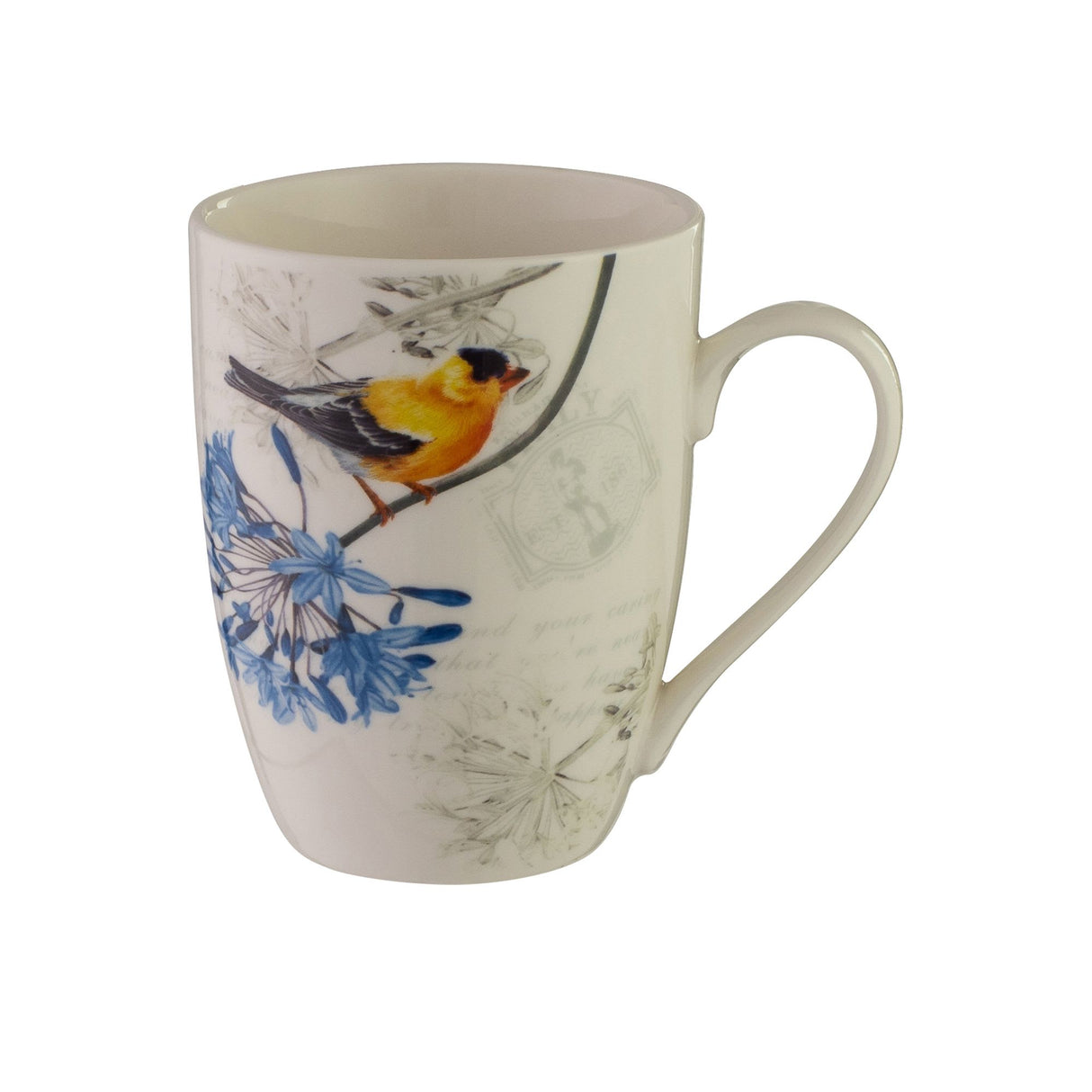 Bundanoon Coupe Mug 355ml Set of 4 Birdsong - Image 03