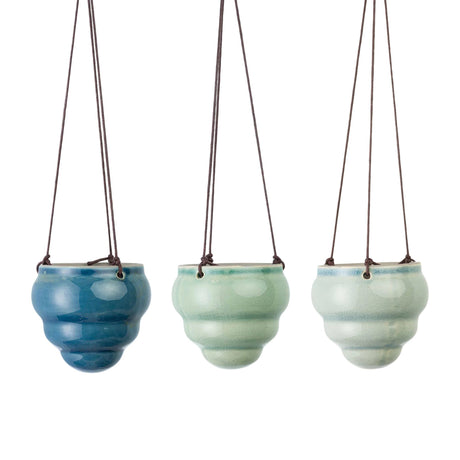 Burgon & Ball Baby Bombini Hanging Pot Set of 3 - Image 01