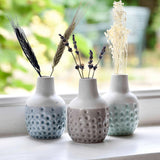 Burgon & Ball Dotty Mini Vase Set of 3 - Image 05