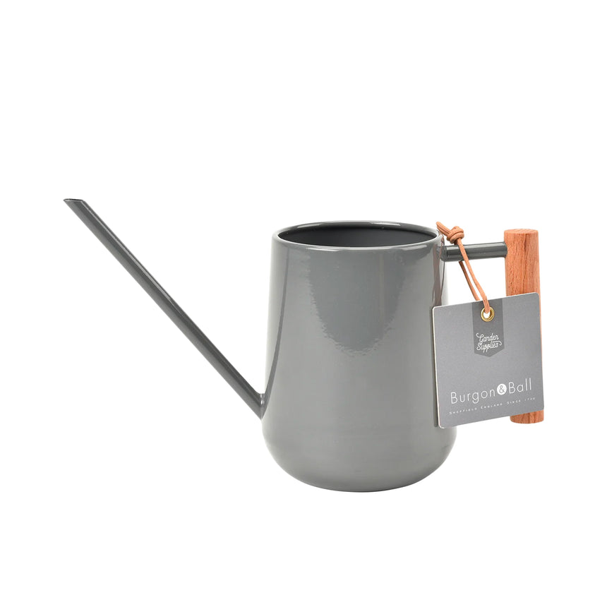 Burgon & Ball Indoor Watering Can 700ml Charcoal - Image 01