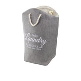 Butlers Capri Laundry Hamper with Rope Handle Coal - Image 02