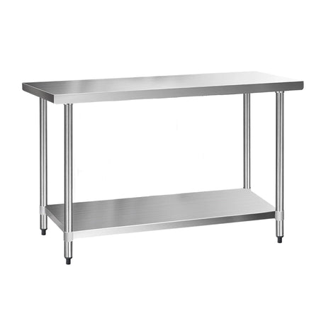 Cefito 430 Stainless Steel Kitchen Bench 152.4x61cm - Image 01