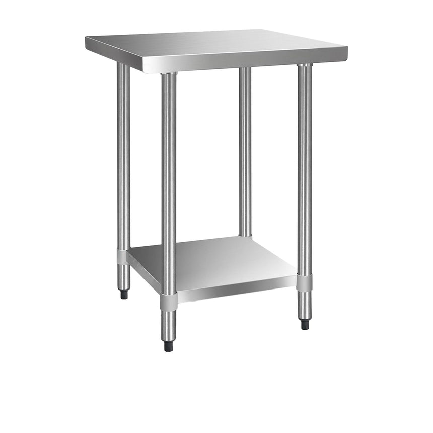 Cefito Square 430 Stainless Steel Kitchen Bench 61cm - Image 01