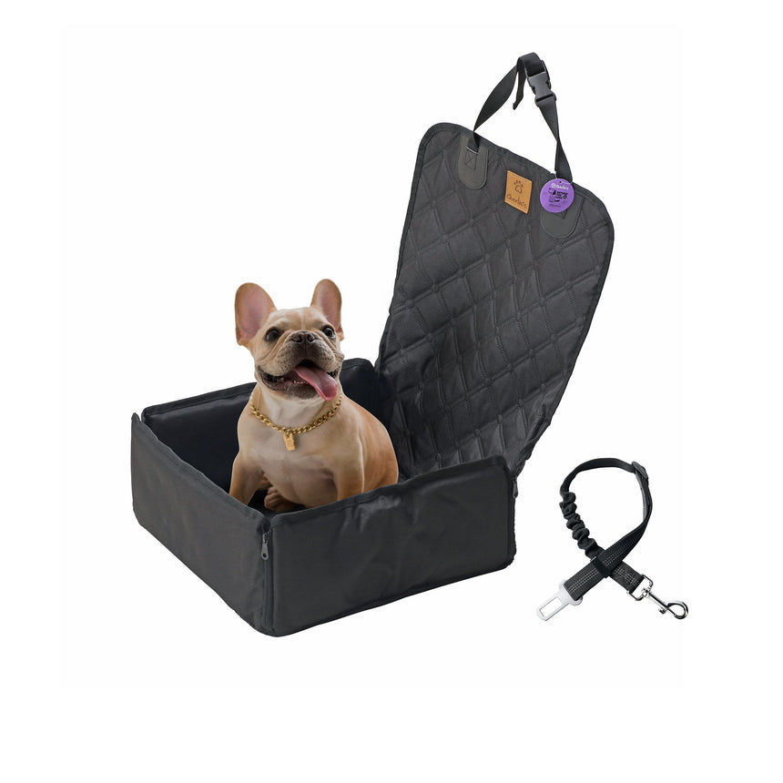 Charlie's Adventure Car Seat Protector for Dogs for Front Seat - Image 06