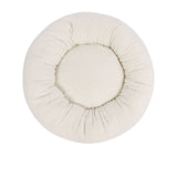 Charlie's Teddy Fleece Round Calming Dog Bed Large Cream - Image 06