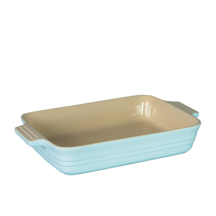 Chasseur La Cuisson Rectangular Baker Large Duck Egg in Blue - Image 01