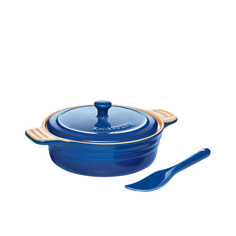 Chasseur La Cuisson Camembert Baker with Cheese Spreader in Blue - Image 01