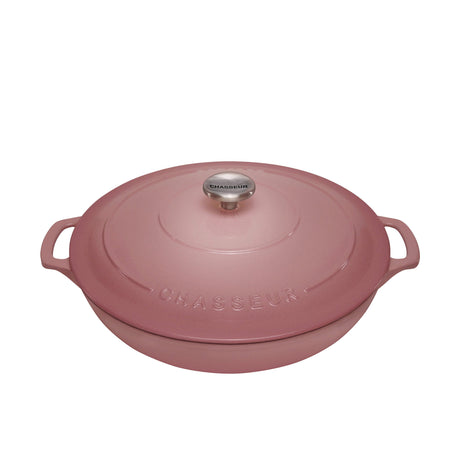 Chasseur Round Casserole 30cm 2.5 litre Rosewood - Image 01