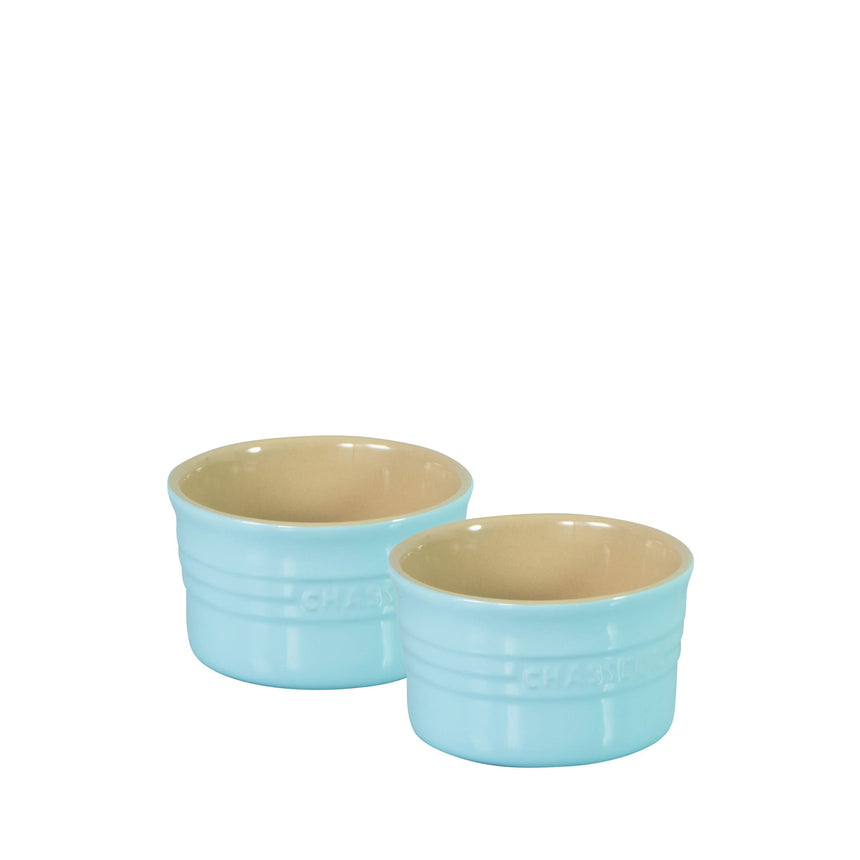 Chasseur La Cuisson Ramekin Set 2pc Duck Egg Blue - Image 01