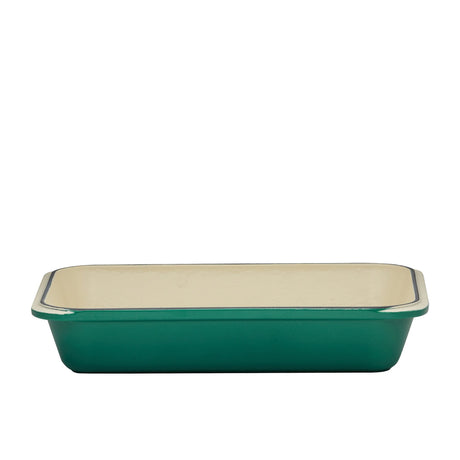 Chasseur Rectangular Roasting Pan 40x26cm Emerald Green - Image 01