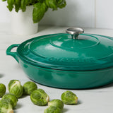 Chasseur Round Casserole 30cm 2.5 litre Emerald Green - Image 04