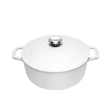 Chasseur Brilliant White Round French Oven 24cm/3.8L - Image 01