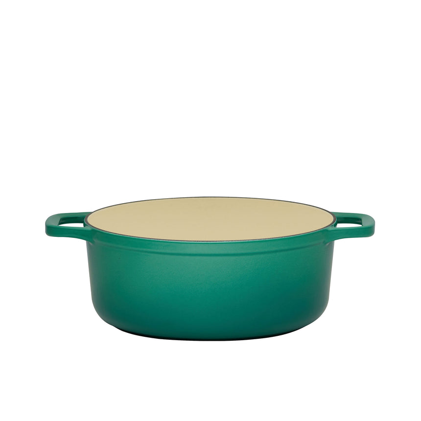 Chasseur Round French Oven 24cm 4 Litre Emerald Green - Image 06