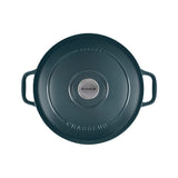 Chasseur Round French Oven 26cm 5 Litre Liquorice in Blue - Image 02