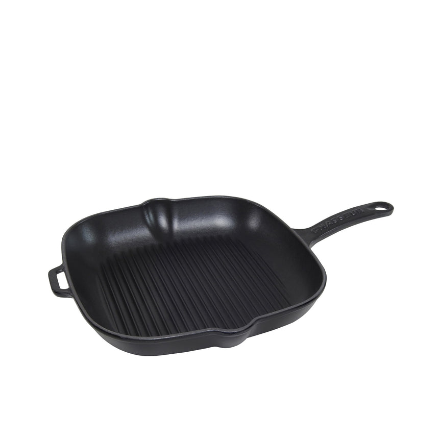 Chasseur Square Grill Pan 25cm Matte Black - Image 01