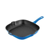 Chasseur Square Grill Pan 25cm Imperial in Blue - Image 01