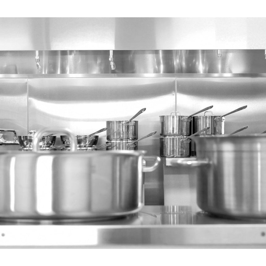 Chef Inox Elite Stainless Steel Sauteuse 24cm 3L - Image 03