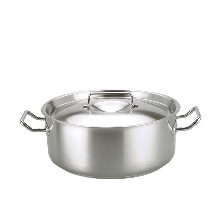 Chef Inox Elite Stainless Steel Casserole 36cm - 17.2 Litre - Image 01