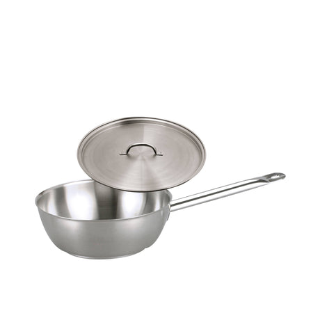 Chef Inox Elite Stainless Steel Saute Pan 24cm - Image 01